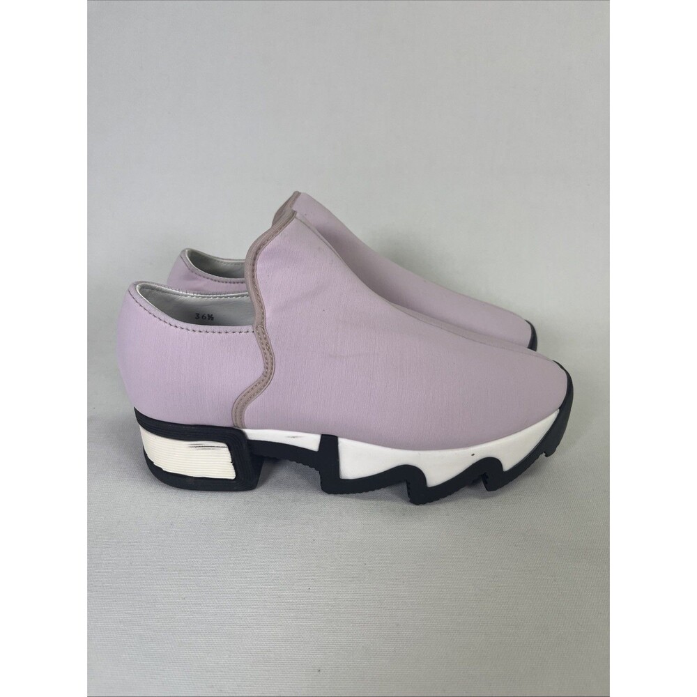 IRI NYC Wes I Black Outline Low Top Sneaker Pink Designer Black Outline Wms 6